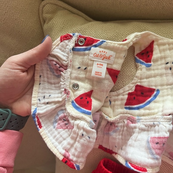 Adorable Watermelon Summer Outfit - Picture 4 of 4